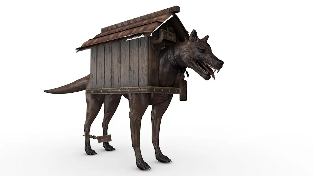 邪恶的狗C4D游戏角色模型 Wicked Dog 3d model - C4D之家 - cinema4d_ 2016-09-30 12.27.57.jpg