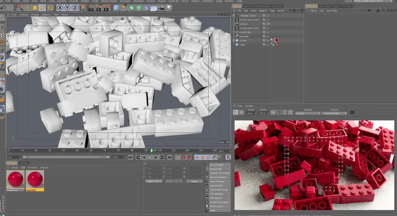C4D阿诺德渲染器教程 Variance Techniques in Arnold for Cinema 4D
