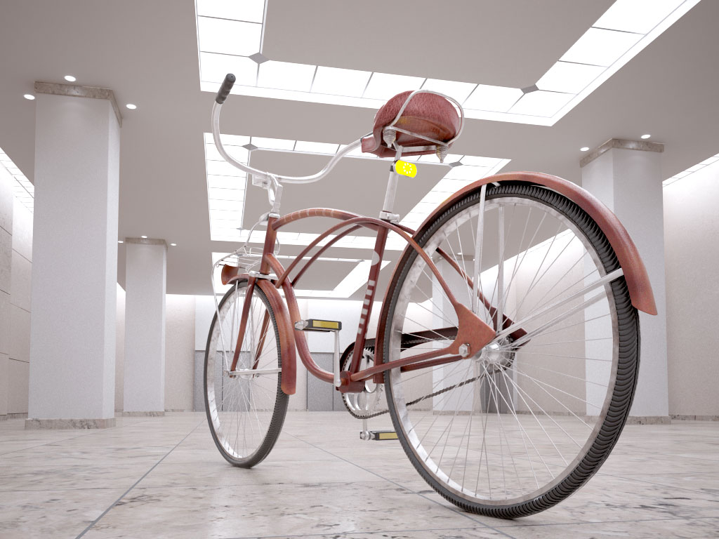 自行车C4D模型 Cinema 4D Bike 3D Model - C4D之家 - Render3.jpg