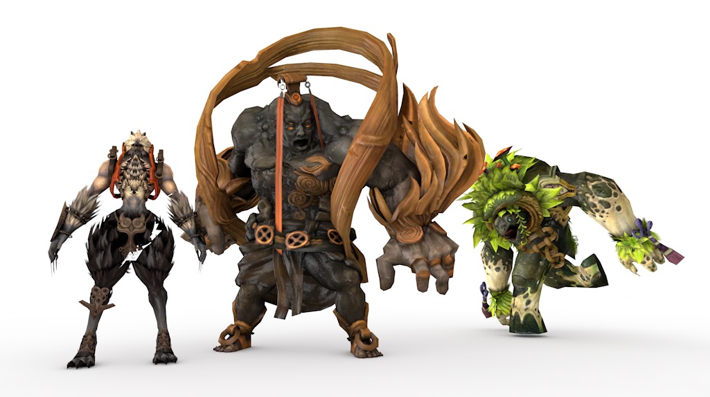 17套《剑灵》游戏角色模型合集（含绑定动画）Blade and Soul