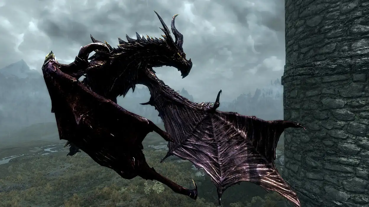 游戏《上古卷轴》恶龙奥杜因C4D角色动画模型 alduin animaitions - C4D之家 - 63d9f2d3572c11df4766b082632762d0f603c2d8.jpg