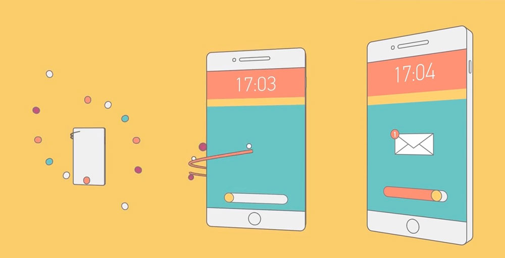 C4D+AE制作2D风格的手机界面动画教程（含C4D/AE工程文件）
