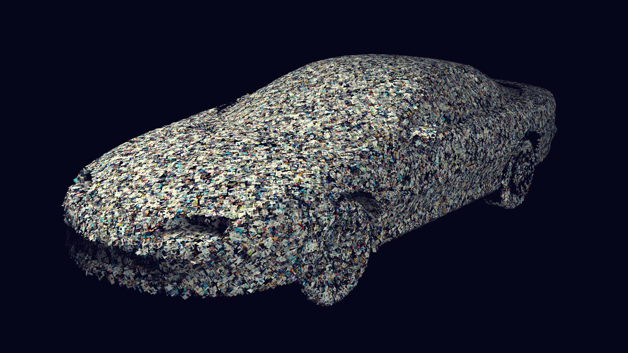 C4D图片映射阵列插件 The Pixel Lab – Image2Plane 2.0 R13-R17 Win/Mac + 使用教程 - C4D之家 - Image-2-Plane-Car-C4D-Plugin1.jpg