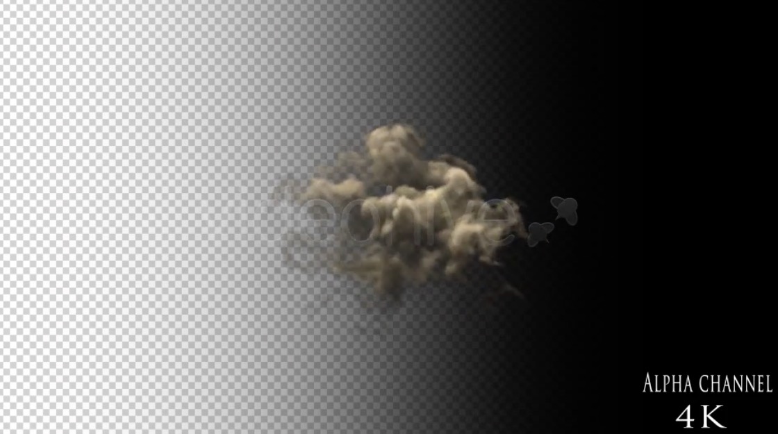 烟雾粒子尘土爆炸4K高清视频素材 Dust Explosion