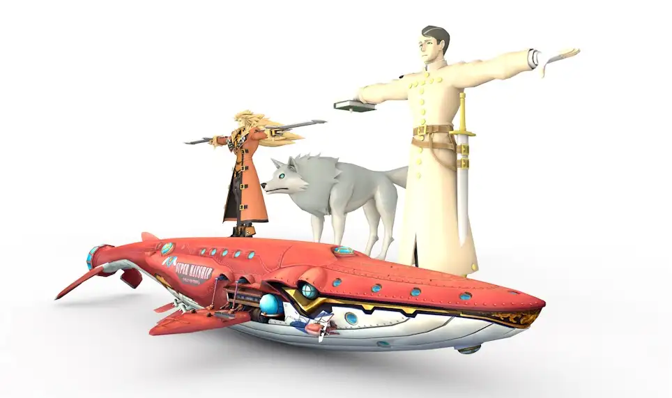 96套C4D《罪恶装备》游戏角色模型合集 Guilty Gear Xrd models