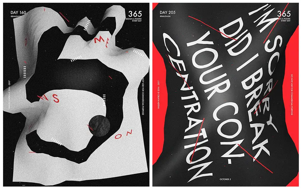 C4D+PS制作抽像印刷海报教程 make an Abstract Typographic Poster - C4D之家 - 13651899_500580903470913_1903829501_n.jpg