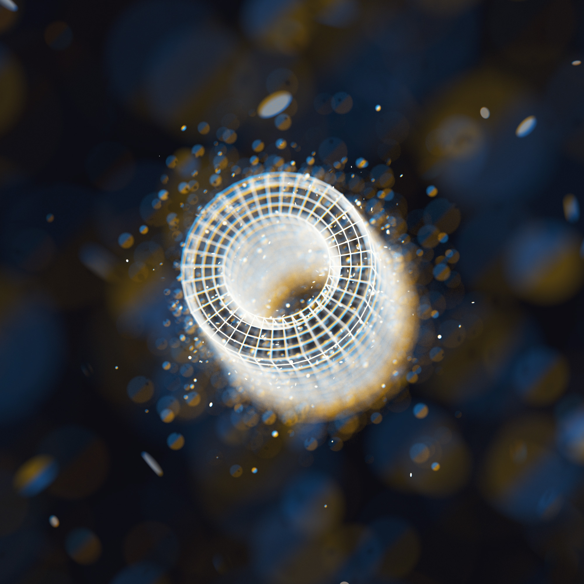 C4D制作不错的显微镜原子效果 Powerful Microscopic Atoms Look In C4D