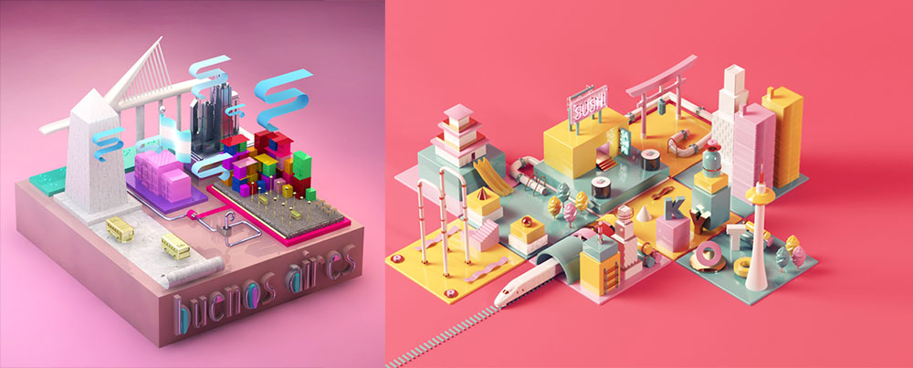 C4D艺术设计指导教程 Dirección de Arte con Cinema 4D