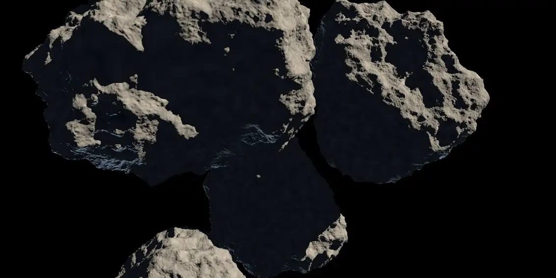 C4D利用置换制作小行星陨石效果 Realistic Rock-Asteroid