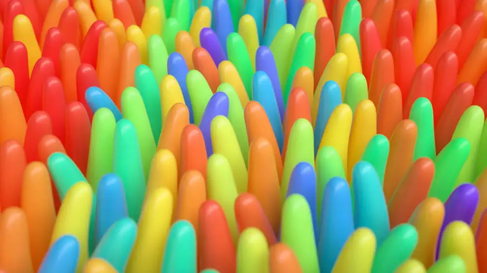 C4D创建多彩浮动须状物动画教程 Cinema 4D – Creating Colorful Tendrils Tutorial