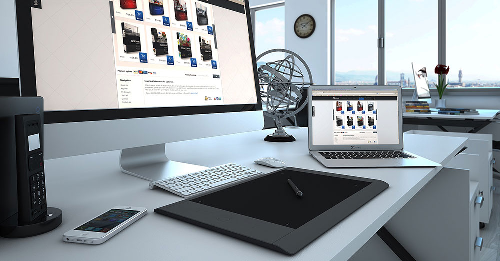 20个高精度电子产品C4D模型 CG AXIS VOL 41 ELECTRONICS III