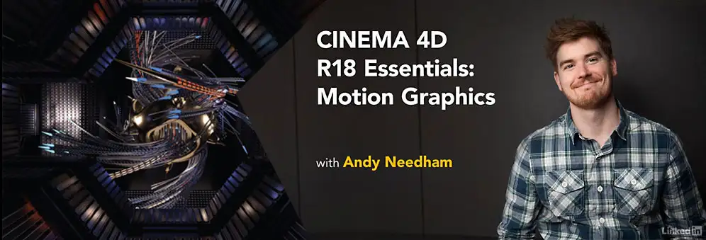 C4D R18新教程：运动图形 Lynda CINEMA 4D R18 Essential Training: Motion Graphics