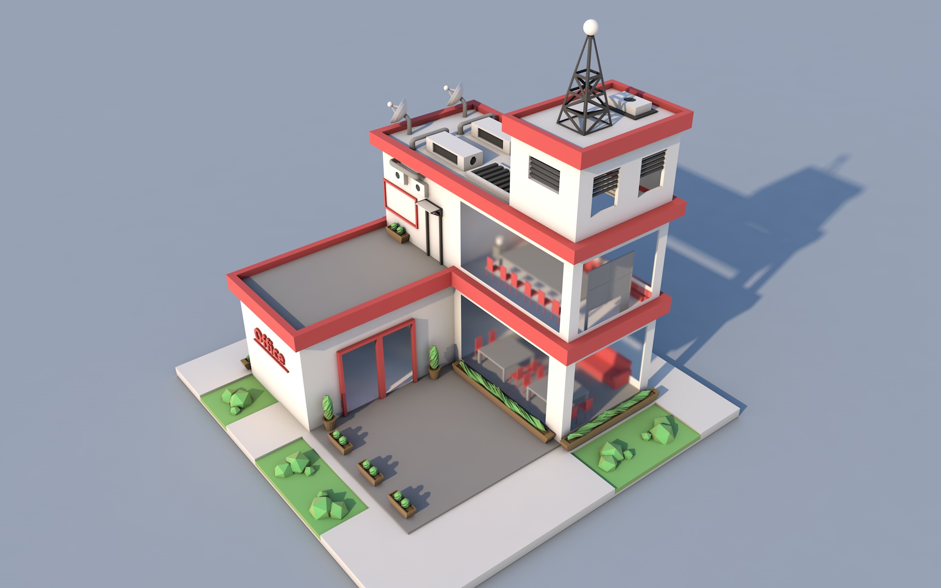 C4D自学练习 小场景 - C4D之家 - 20161021.jpg