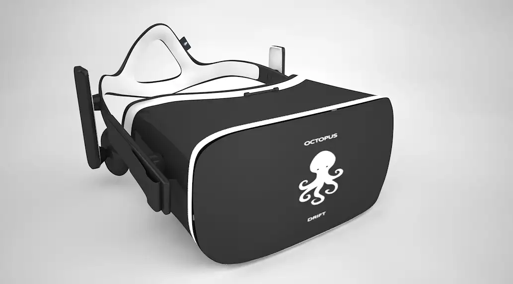 VR眼镜C4D模型 octopus drift vr glasses