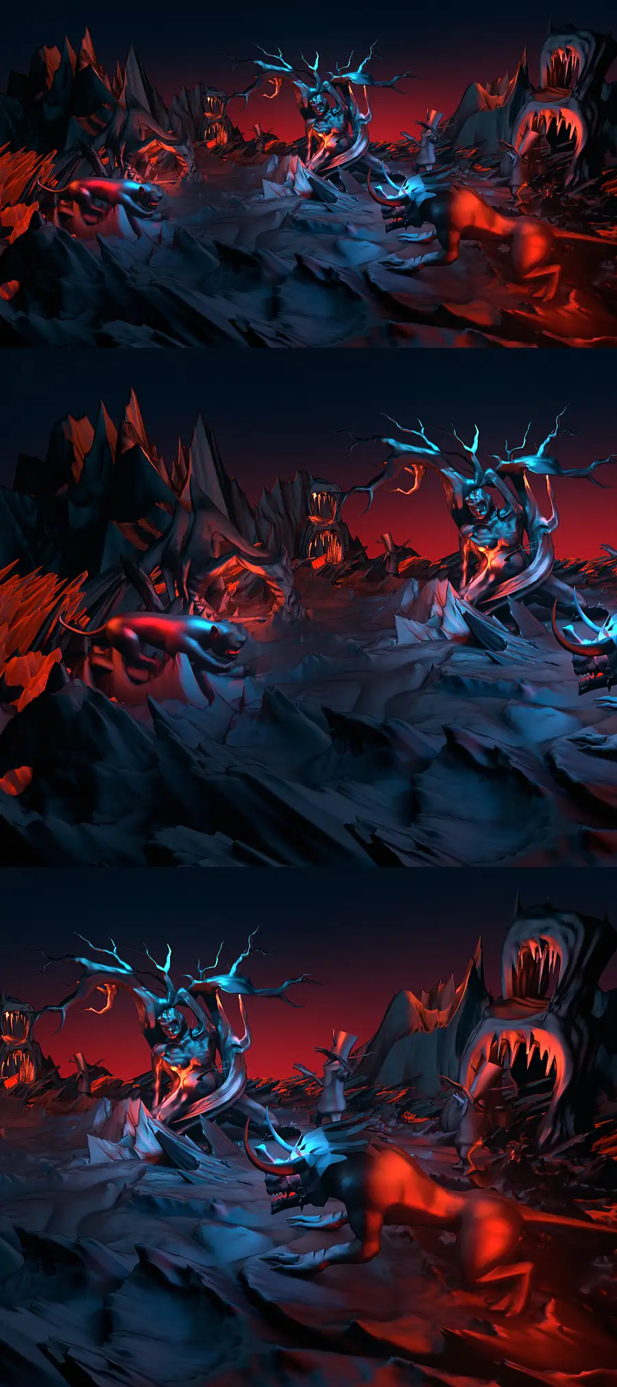 C4D自制壁纸系列作品2