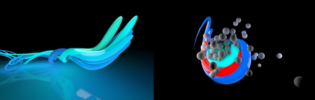 C4D拖尾动画预设 Motion Drop