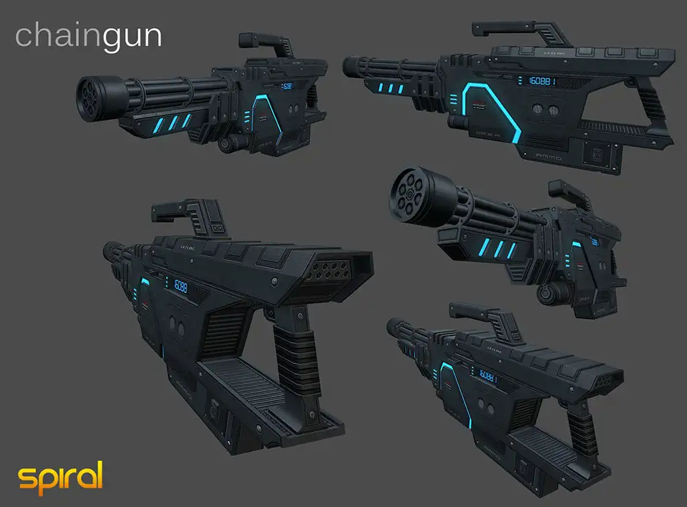 42套C4D冒险类游戏《猎户座：恐龙强袭》ORION: Dino Beatdown 武器模型合集（二） - C4D之家 - iLLu2.jpg