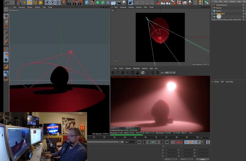 octane灯光插件Brograph_Octane_Lightkit