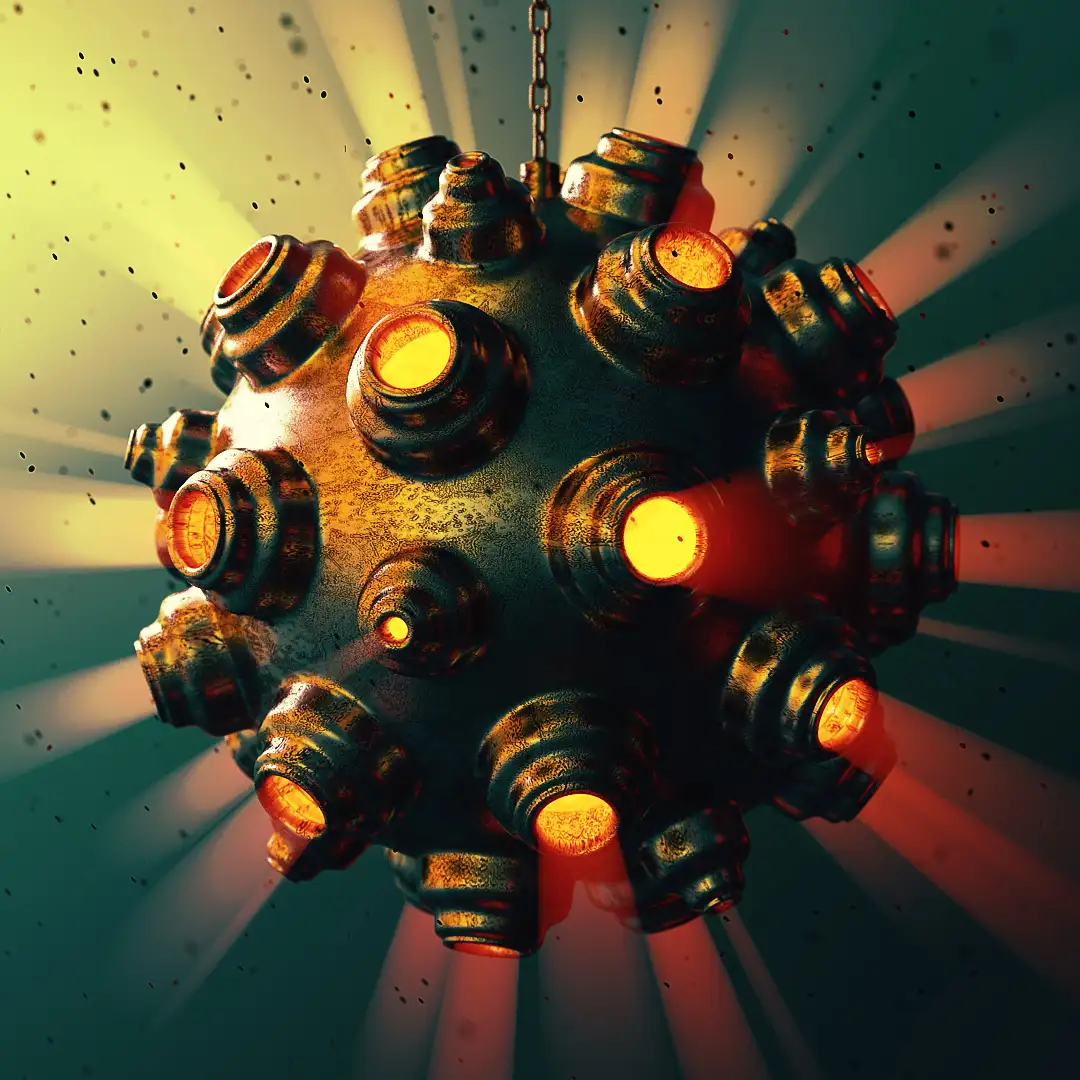 C4D实用工程第97季：科幻探测器创意C4D工程文件 c4d project