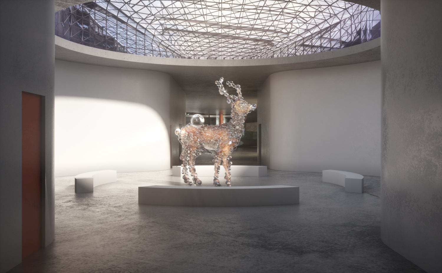 octane render, 帮一朋友做的室内效果图，