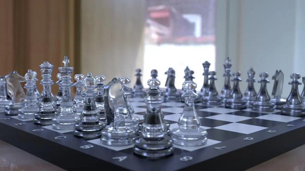 国际象棋C4D模型 - Chess Modl(Octane)