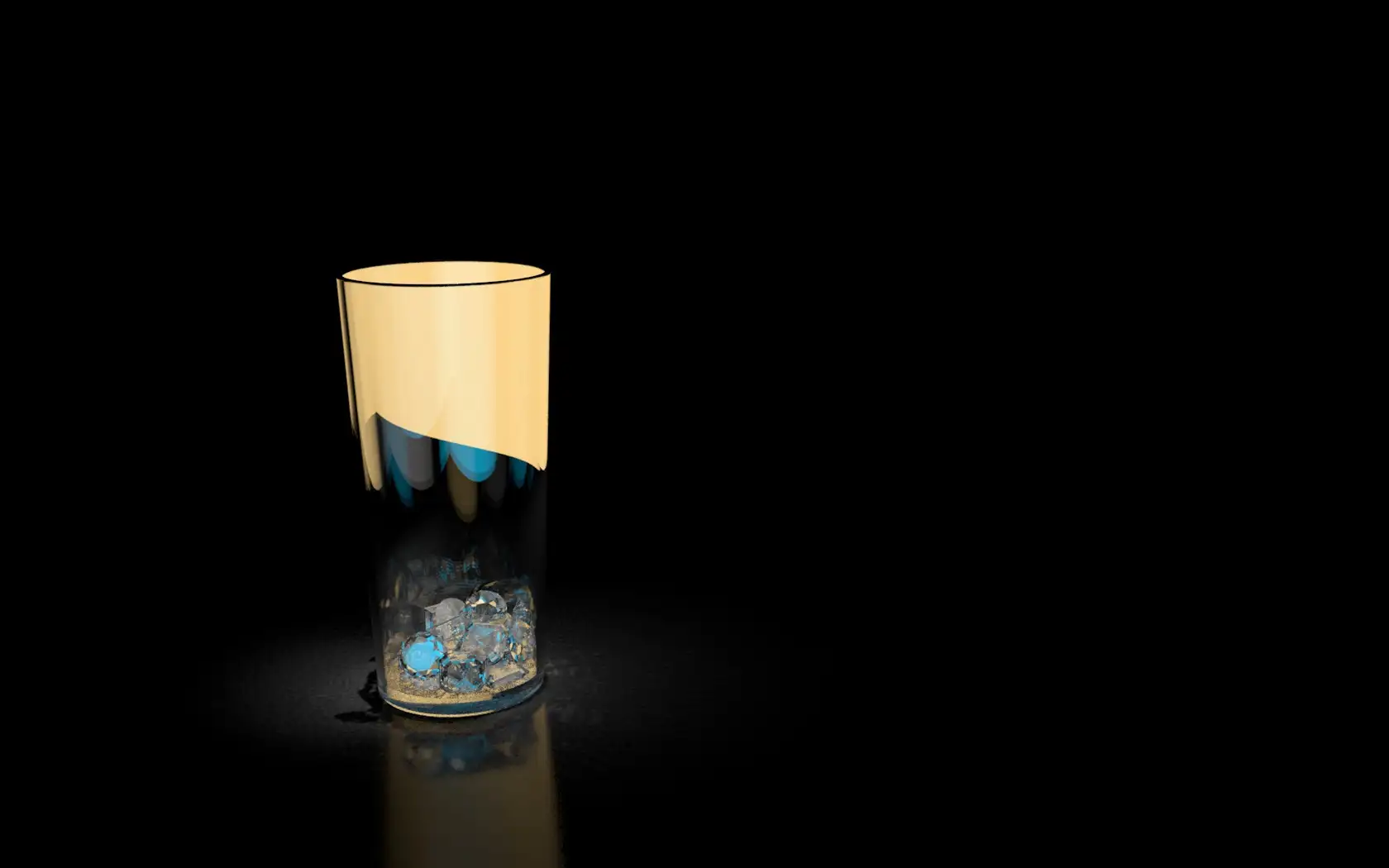 C4D钻石与杯子渲染工程文件 Diamond and cup - C4D之家 - 未标题 2.jpg
