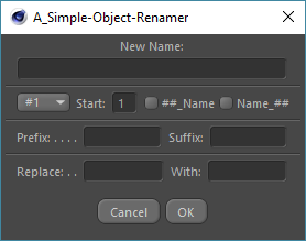 C4D R18脚本-材质对象标签重命名脚本C4d renamer pack v1.1 - C4D之家 - renamer_dialog.png
