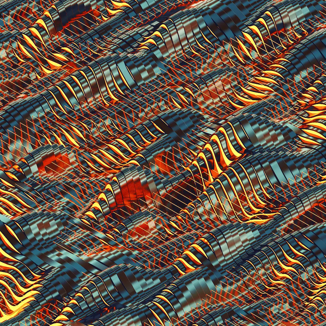 C4D实用工程第123季：金属波浪条带创意动画C4D工程文件 c4d project - C4D之家 - [21-05-16] - Rubbon.jpg