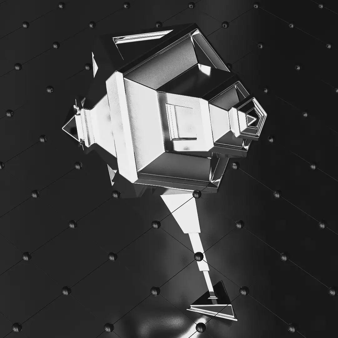 C4D实用工程第135季：暗黑科技金属创意造型C4D工程文件 c4d project