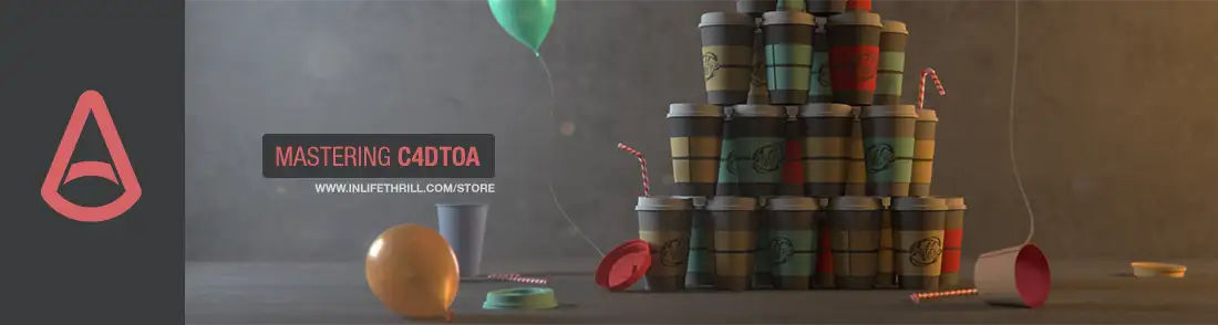 C4D阿诺德渲染器全面进阶教程 Inlifethrill Mastering Arnold Render for Cinema 4D
