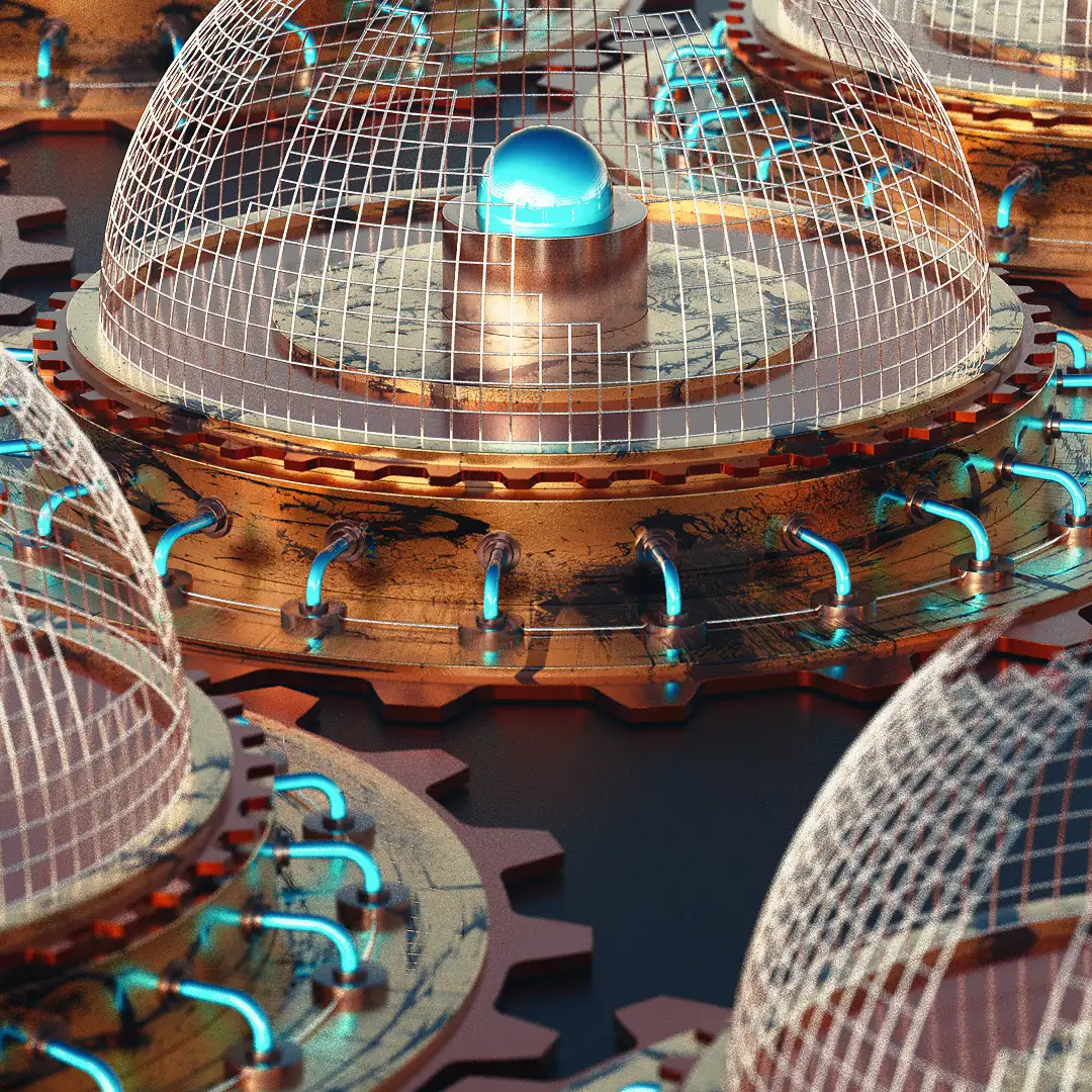 C4D实用工程第138季：科幻机械场景创意C4D工程文件 c4d project - C4D之家 - [23-08-16] - Grinde.jpg