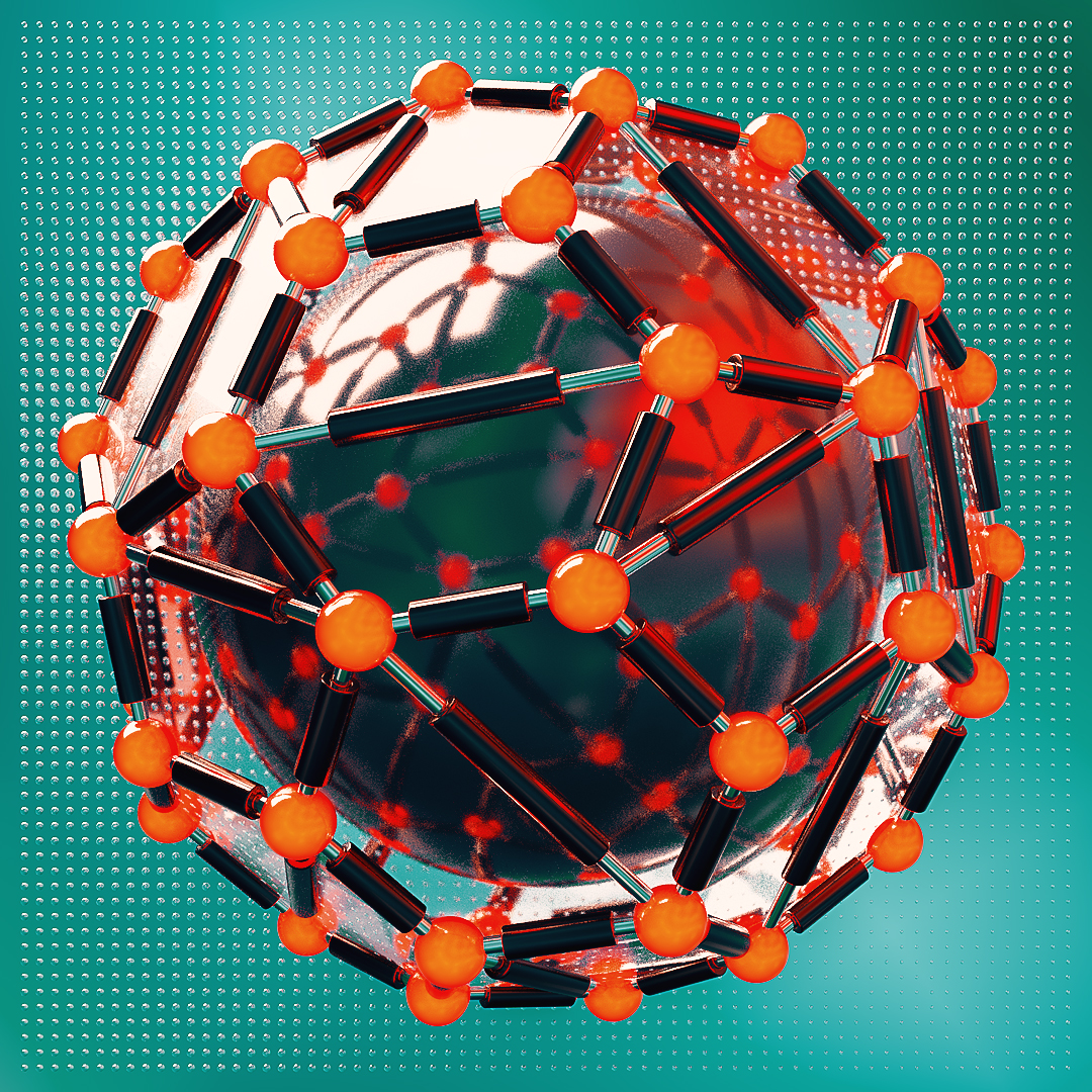 C4D实用工程第152季：阵列能量球创意C4D工程文件 c4d project