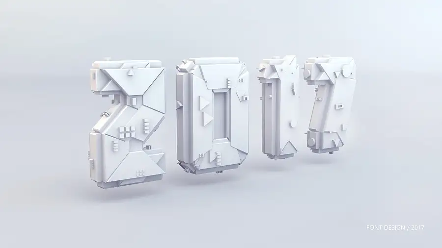 CINEMA4D—2017字体