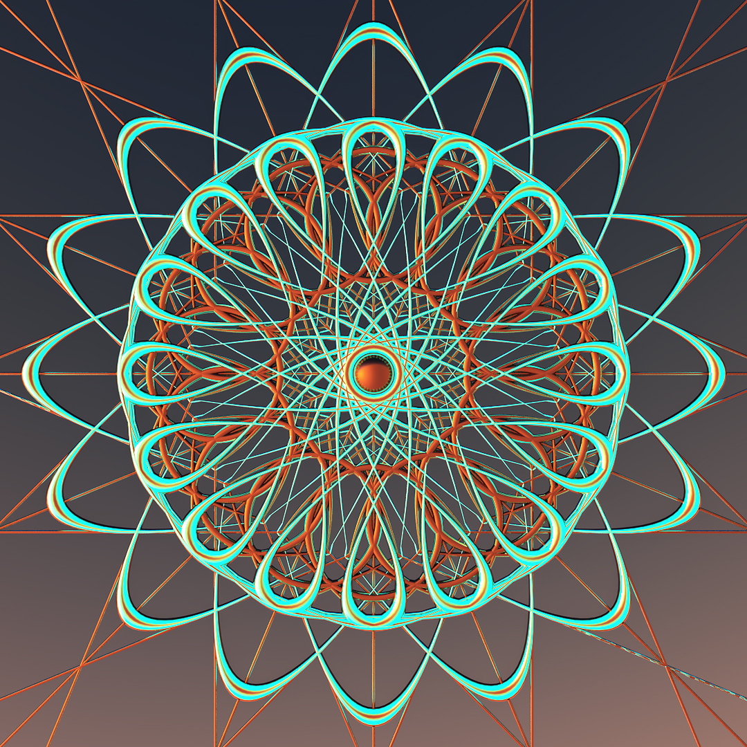 C4D实用工程第150季：梦幻之网C4D工程文件 c4d project