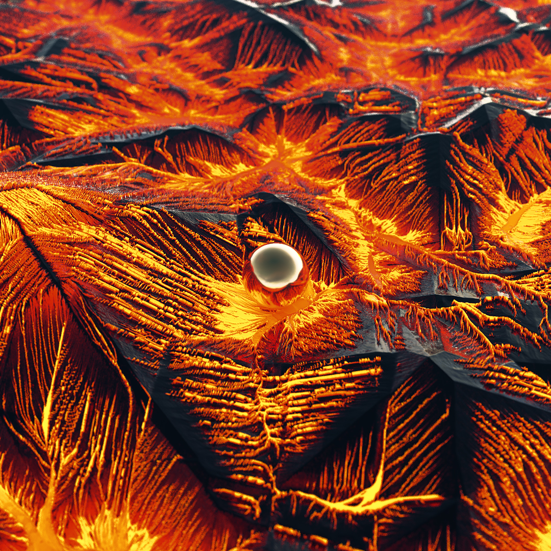 C4D实用工程第152季：火热的土地创意C4D工程文件 c4d project