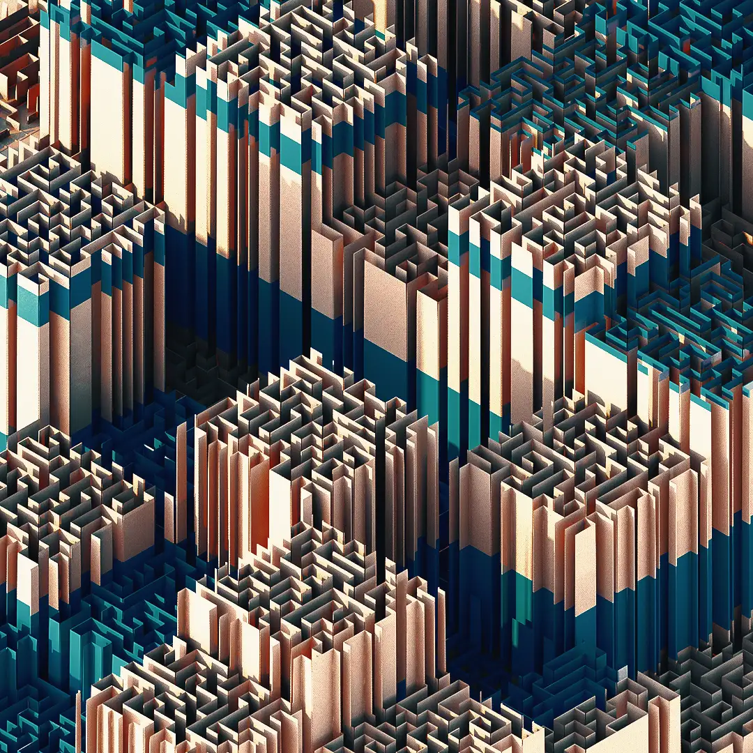 C4D实用工程第166季：科幻迷宫创意C4D工程文件 c4d project