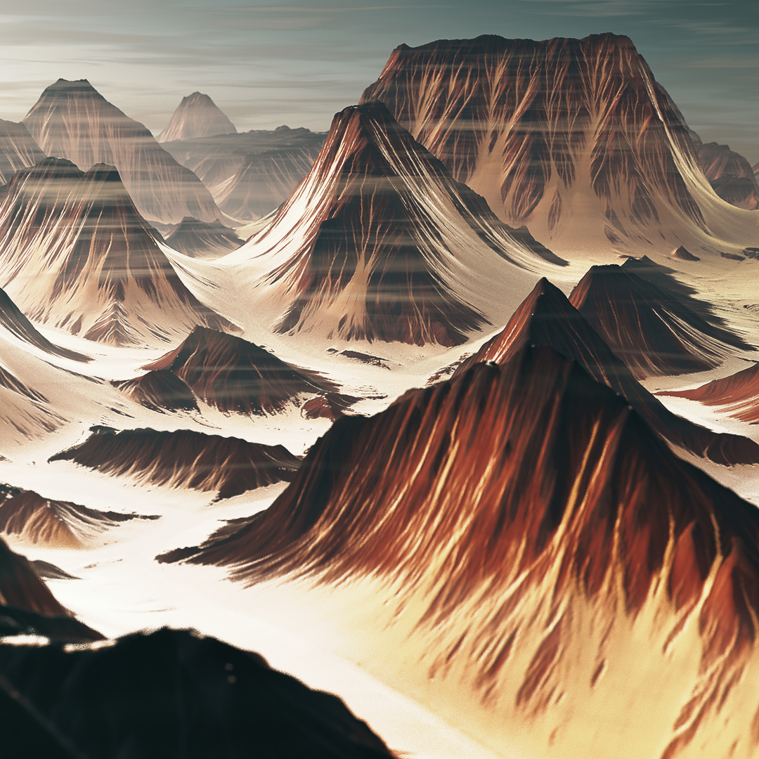 C4D实用工程第170季：群山 雪山C4D工程文件 c4d project - C4D之家 - [30-07-16] - Sryrd Mountain.jpg