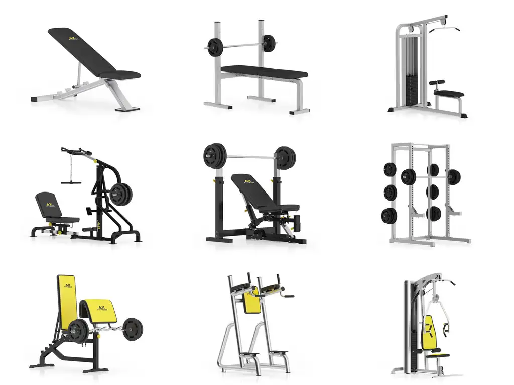 21套高精度C4D健身设备模型合集 Gym Equipment - C4D之家 - 联系表-002.jpg