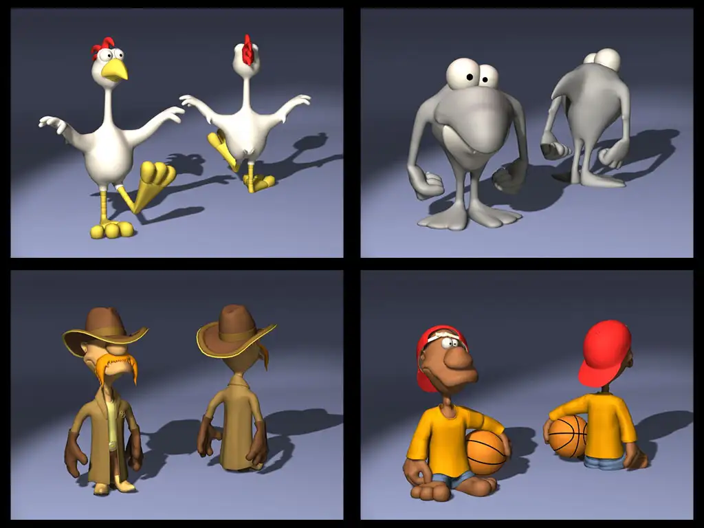 20只小动物卡通形象3D模型合集 DOSCH 3D: Comic Characters V2 - C4D之家 - 未命名-4.jpg
