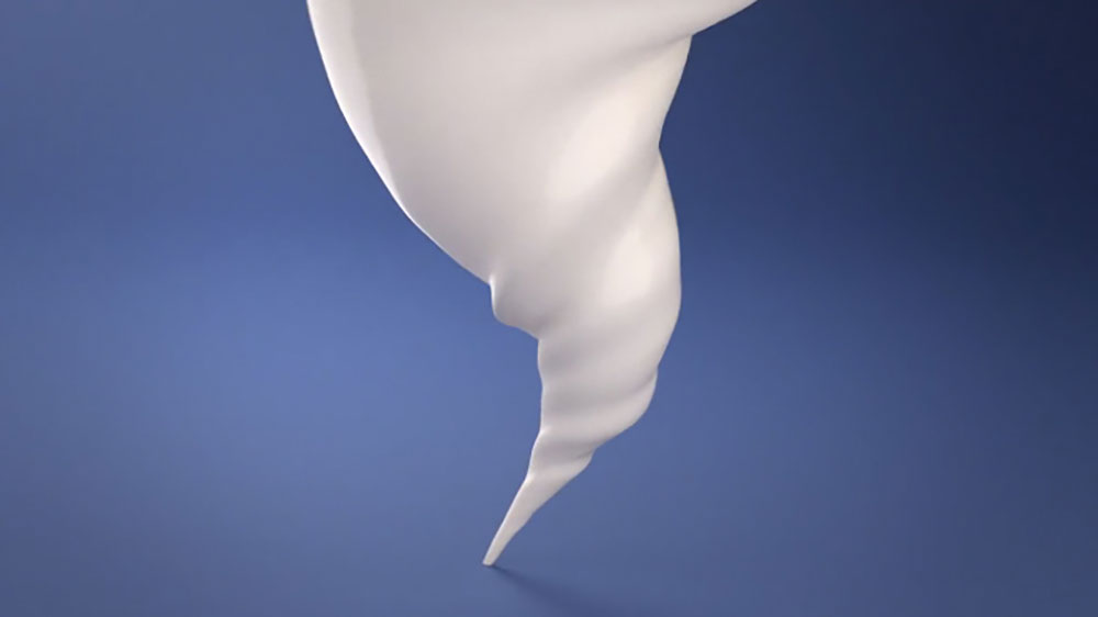 C4D制作液体龙卷风视频教程 Creating a Fluidlike Vortex Animation Tutorial