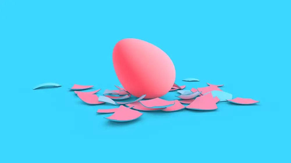 C4D R18利用泰森分裂破碎制作鸡蛋破碎的效果 Cinema 4D – Egg Shatter Tutorial