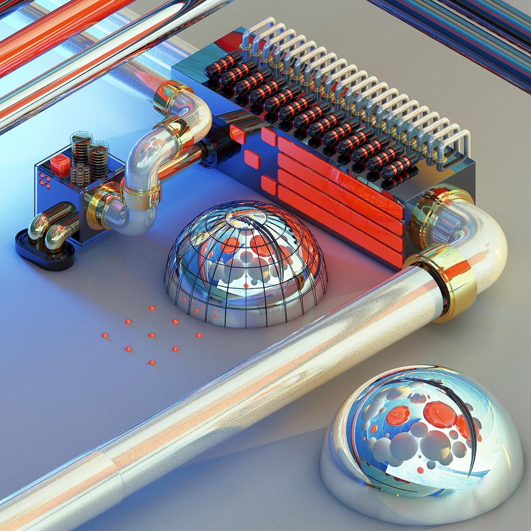 C4D实用工程第178季：梦幻工厂创意C4D工程文件 c4d project - C4D之家 - [04-05-16] Retro.jpg