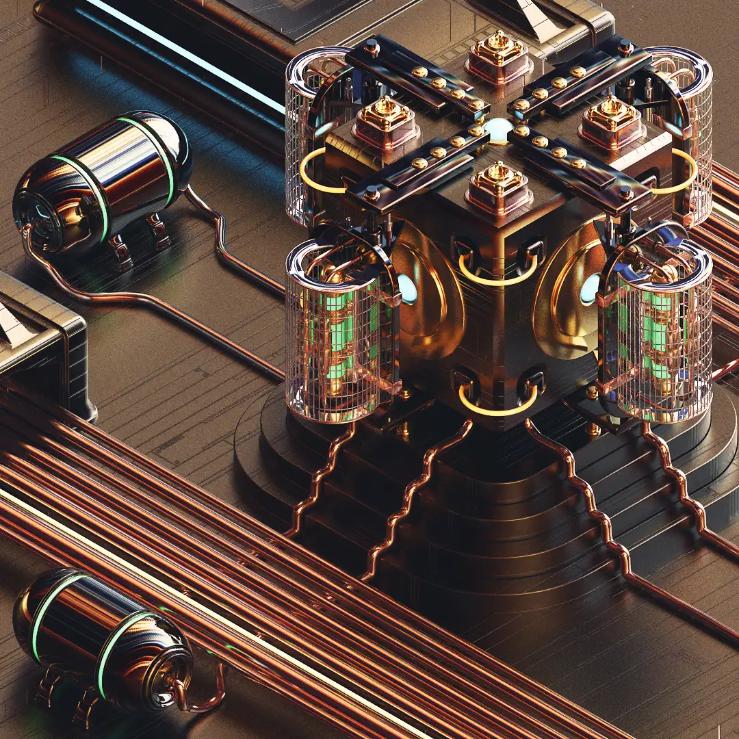 C4D实用工程第187季：科幻实验仓设备创意C4D工程文件 c4d project