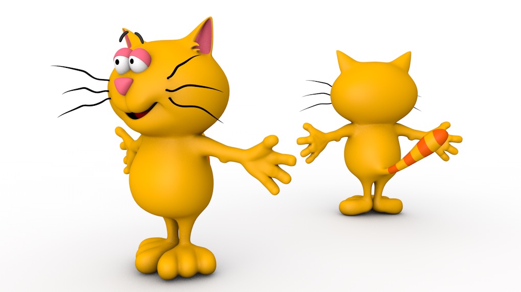 大脸猫卡通形象C4D模型 Big Head Cat 3d model - C4D之家 - cinema4d_ 2016-12-06 00.39.42.jpg