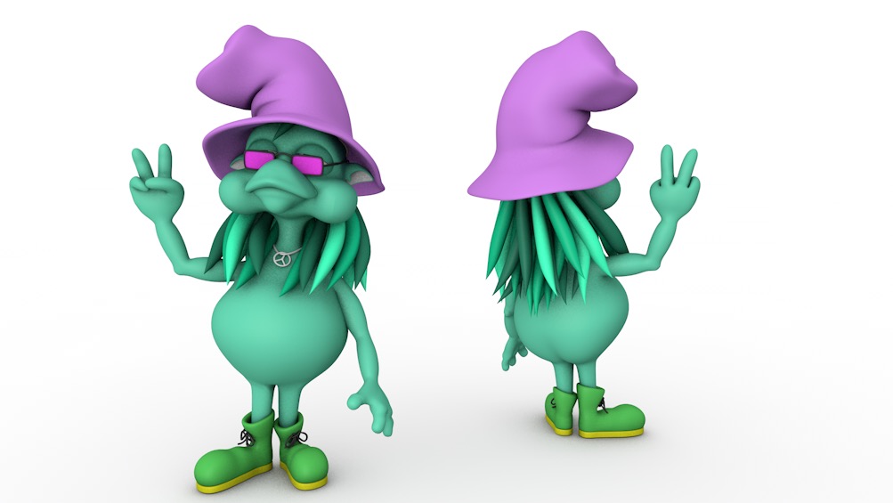小巫师卡通形象C4D模型 Bud Toker 3d model - C4D之家 - cinema4d_ 2016-12-06 00.49.27.jpg