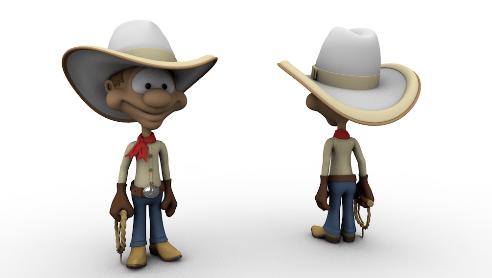 牛仔卡通小男孩 放牛娃C4D模型 Cowboy 3d model - C4D之家 - cinema4d_ 2016-12-06 00.57.36.jpg