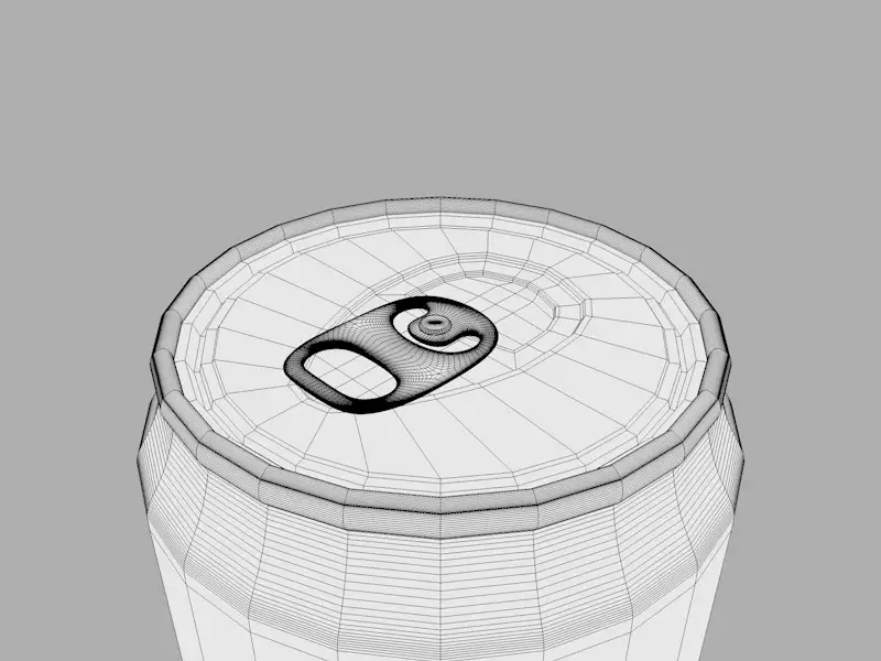 罐装汽水建模 - C4D之家 - 汽水罐