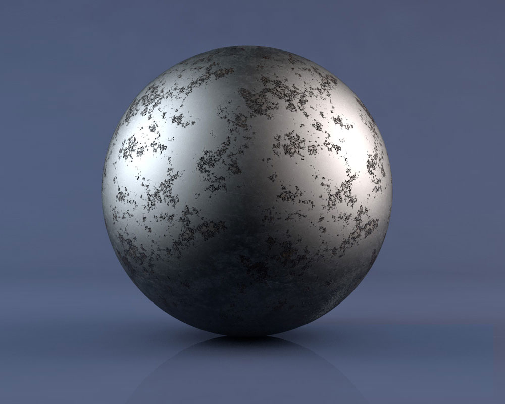 C4D生锈金属材质 Rusted Metal Material for Cinema 4D