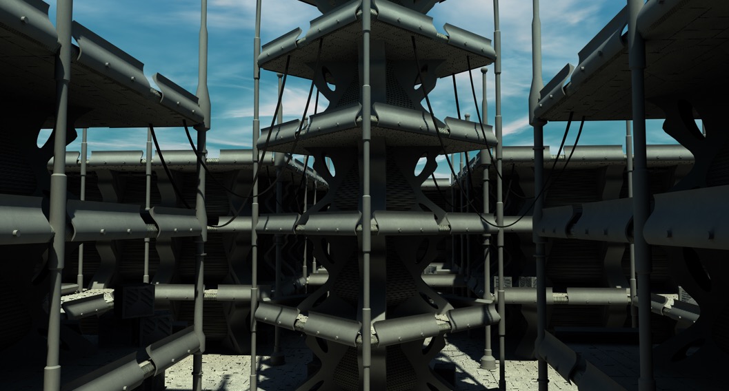科幻发电游戏场景C4D模型 CS City 3D MODEL - C4D之家 - cinema4d_ 2016-12-25 21.47.38.jpg