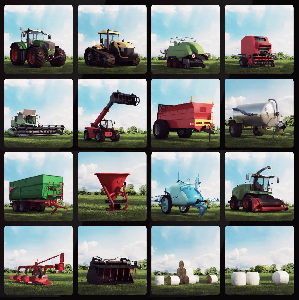 30套C4D高精度农业机械模型合集 agricultural machinery 3D model - C4D之家 - archmodels_vol_146-2.jpg